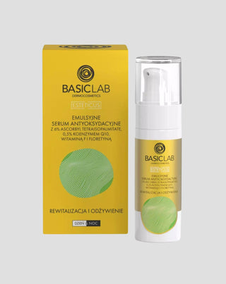 Emulsion antioxidant serum with 6% ascorbyl tetraisopalmitate Revitalize and nourish BasicLab - 1