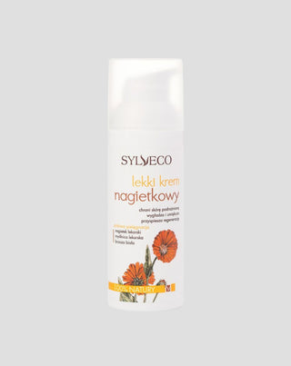 Light Calendula Cream for All Skin Types Accelerating Epidermis Renewal Sylveco - 1