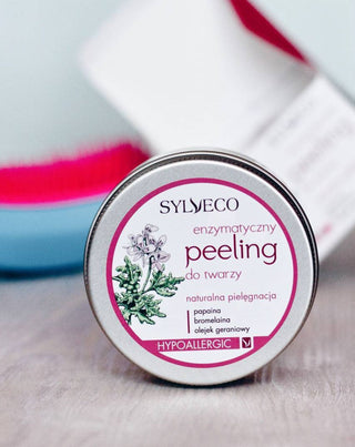 Smoothing Enzymatic Face Scrub Improving Skin Texture Sylveco - 2