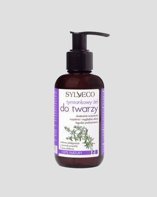 Sylveco smoothing and brightening cleansing face wash with malic acid - 1
