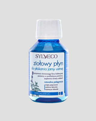 Sylveco herbal mouthwash with natural extracts without alcohol - 1