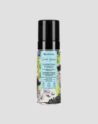 Creamy Intimate Hygiene Foam with Black Elderberry Extract and Lactic Acid Vis Plantis - 1