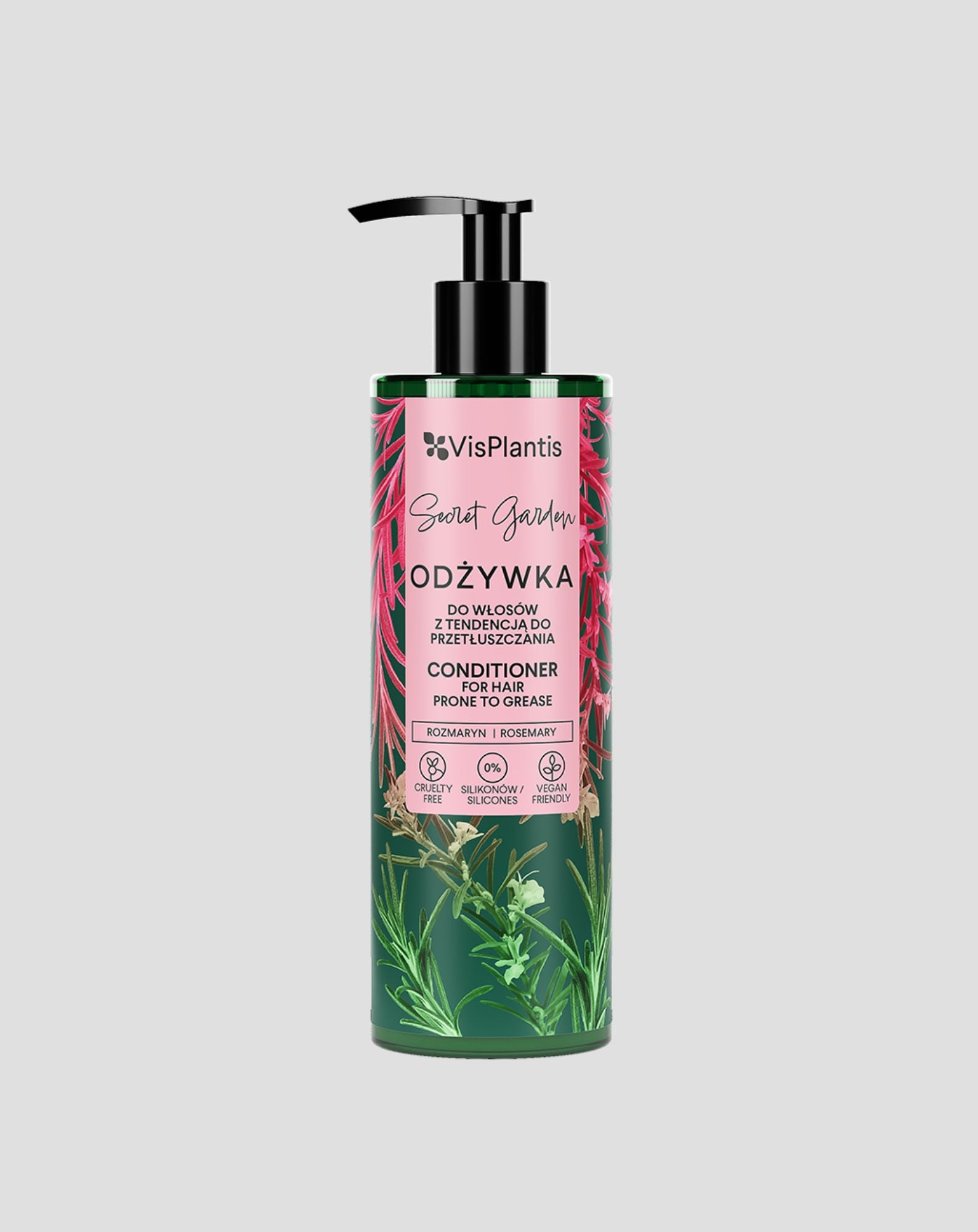 Conditioner for Hair Prone to Greasiness with Rosemary Extract Vis Plantis