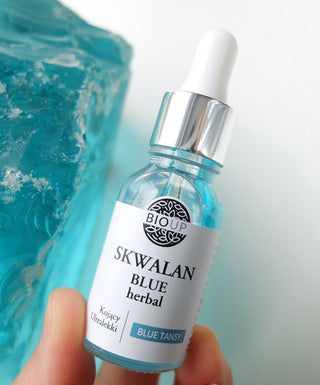 Squalane Serum with Sugarcane Squalane for Acne Prone Skin Blue Tansy BIOUP - 2