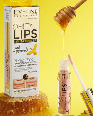 Lip Plumper with Hyaluronic Acid and Bee Venom Oh! My Lips Lip Maximizer Eveline - 2