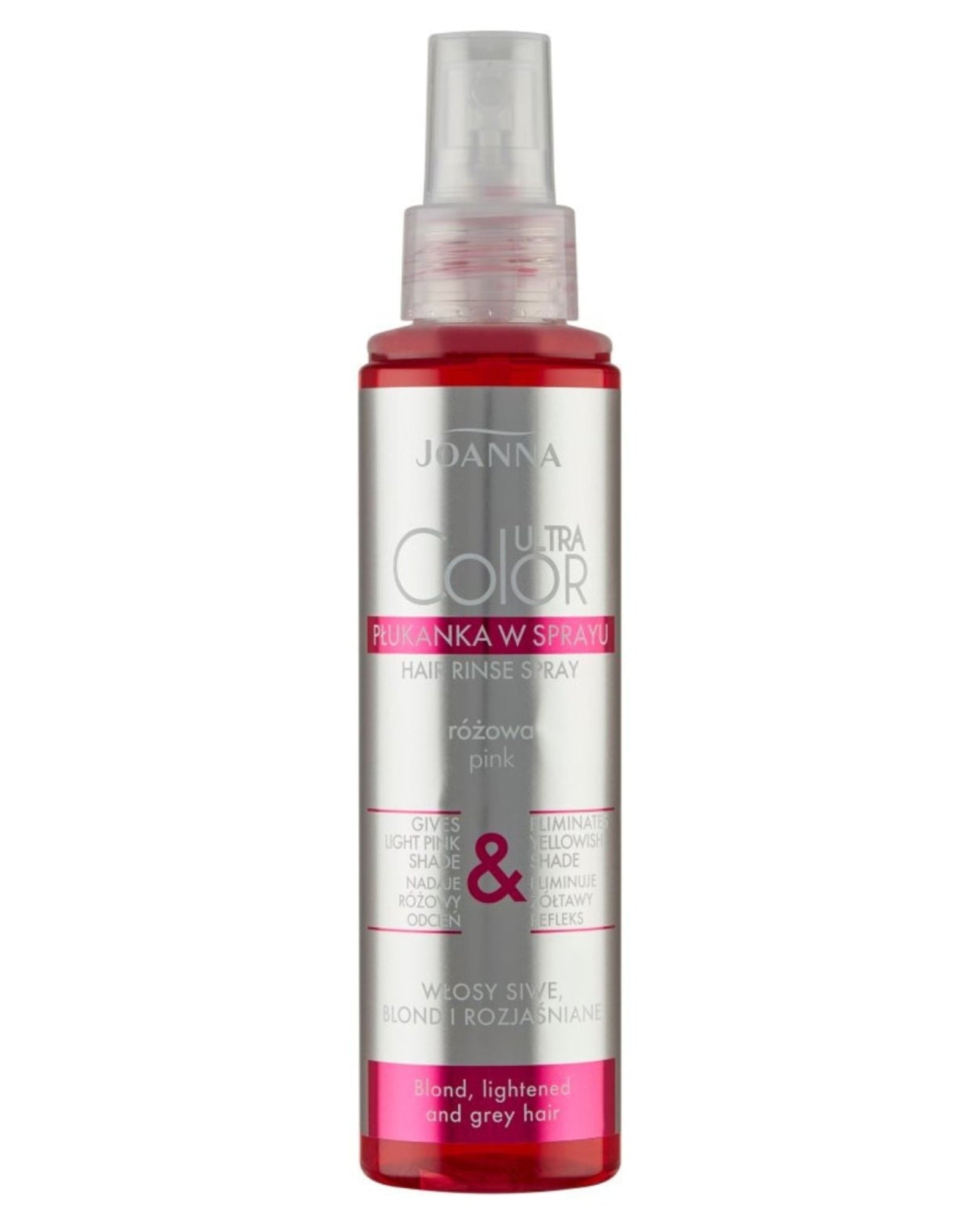 Rose Toning Hair Rinse Spray Eliminating Yellow Reflections Ultra Colo ...