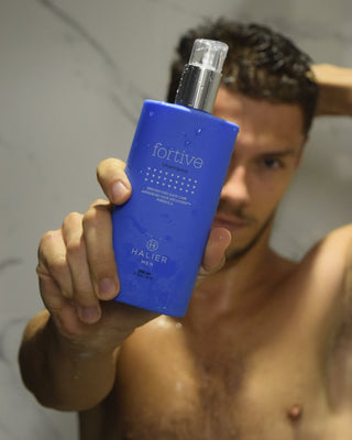 Halier Fortive shampoo for hair loss for men with argan oil 250 ml - 3