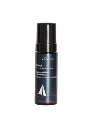 Face-Wash and Shave Mousse with Plant-Based Algae Taurine for Men Element Men - 1