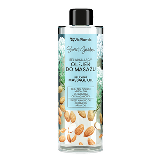 Moisturising and Relaxing Massage Oil with Almond Scent Secret Garden Vis Plantis - 1