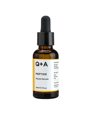 Q+A Peptide Facial Serum revitalising facial serum for peptides - 1