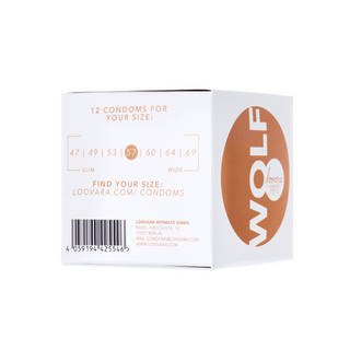Loovara Wolf 57 vegan condoms 12 pcs. - 2