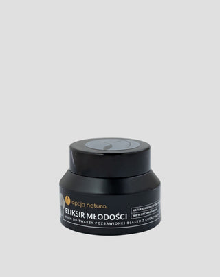  Face cream Elixir of youth for mature skin 100% natural Natura option  - 1
