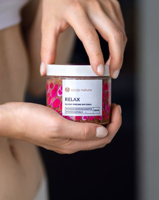 Purifying body scrub Relax natural with Epsom salt Opcja Natura_2 - 2