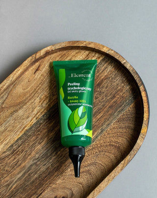 Trichological Cleansing Scalp Scrub with Basil Extract and Fruit Acid Element