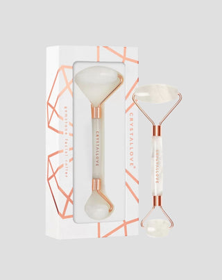 Facial massager made of rock crystal king of crystals roller Crystallove - 1
