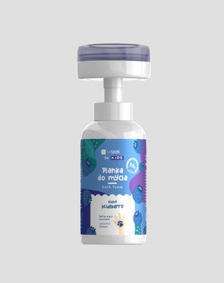 Foam for washing hands and body for children with blueberry scent HiSkin - 1
