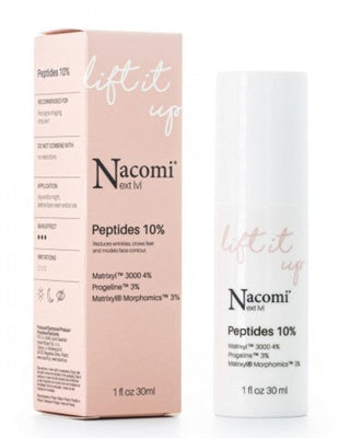 Nacomi Next Level anti-wrinkle facial serum with 10% of peptides for lifting the jawline - 1
