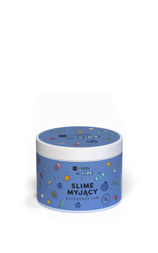 HiSkin for Kids Blueberry Jam blue bath slime for kids - 1