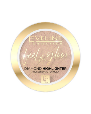 Highlighter in Compact No. 02 Beach Glow Feel the Glow Eveline - 1