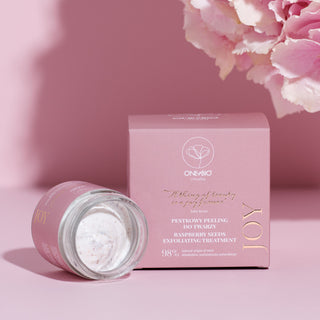 Seed-Based Facial Peel with AHA Acids and Papain Stimulating Circulation Joy Ritualia Onlybio - 2