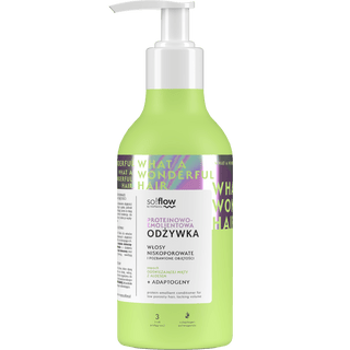 Emollient-Protein Hair Conditioner for Low Porosity and Limp Hair so!flow - 1
