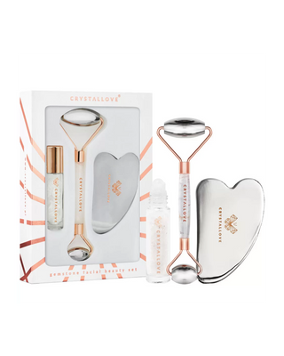 Stainless Steel Facial Massage Set - Cryotherapy Cryo Ice Beauty Set Crystallove - 1