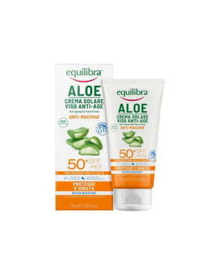 Equilibra aloe vera anti-wrinkle sunscreen SPF 50+ UVA, UVB - 1