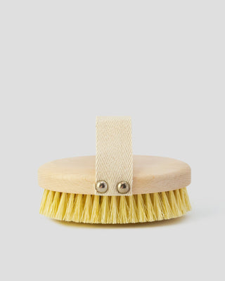 Natural Wood and Agave Fibre Dry Body Massage Brush no. 1 Hhuumm - 1
