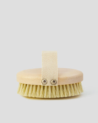 Dry Body Massage Brush with Agave Fibre Strap no. 3 Hhuumm - 1