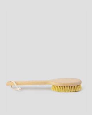 Body Massage Brush with Extended Handle and Natural Agave Fibre no. 5 Hhuumm - 1