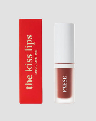 Paese The Kiss Lips 04 Rusty Red is a lightweight, matte liquid lipstick without the feeling of stickiness - 1