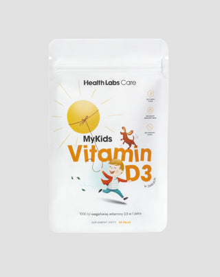 Vegan Vitamin D for kids – MyKids Vitamin D3 in Health Labs Care Gummies, 60 pcs. - 1