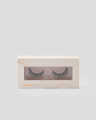 Bamm!Lashes Mysterious Gal 2D false strip eyelashes for repeated use - 1