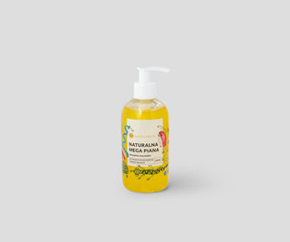 Gentle Bath Liquid for Children Natural Mega Foam with Sea Buckthorn Oil Opcja Natura - 1