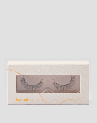 Bamm!Lashes Naturally Fab 2D false eyelashes for repeated use resistant to deformation - 1