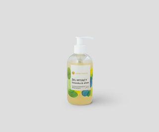 Lime and Aloe 100% Natural Body and Face Wash Gel Opcja Natura - 1