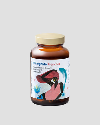 OmegaMe Prenatal Omega-3 Fatty Acids DHA and EPA from Fish with Vitamin D3 Health Labs Care 60 Capsules - 1