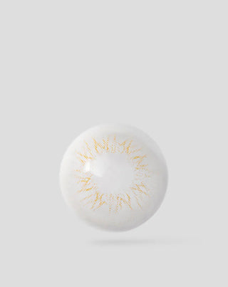 Ash grey zero power monthly coloured contact lenses Grey Moons No. 1 Ovio