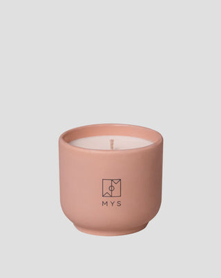 Mys peppermints scented soy candle in a ceramic pot - 2