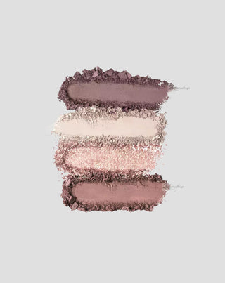 Palette of four metallic eyeshadows daily vibe palette Paese - 4
