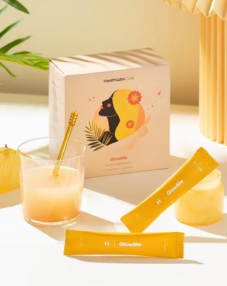 Health Labs Care GlowMe drinking collagen with Pineapple-Mango flavour 30 sachets - 3