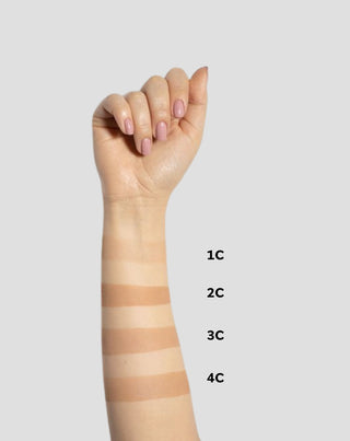 Paese Illuminating pressed face powder colour 1c warm beige - 2