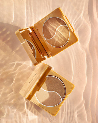 Light Bronzing and Texture-Smoothing Powder Self Glow Paese - 2