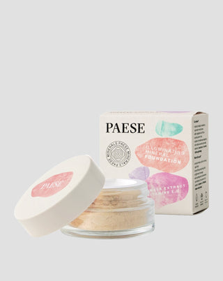 Paese Minerals Honey 204W Illuminating Mineral Foundation - 1