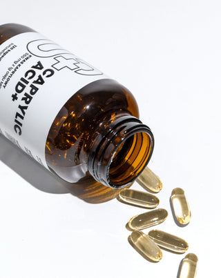 UP Caprylic acid+ supplement to support digestive comfort and intestinal health UP Health Pharma 120 capsules - 2