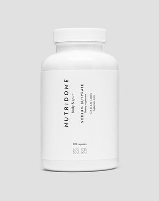 Sodium butyrate 620 mg/day for intestinal, inflammatory and bacterial flora disorders Nutridome 180 pcs