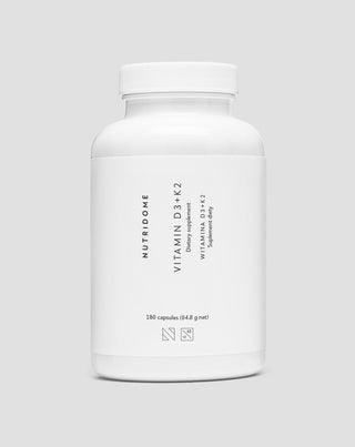 Vitamins D3+K2 with inulin for support of the skeletal system and immunity Nutridome 180 pcs.