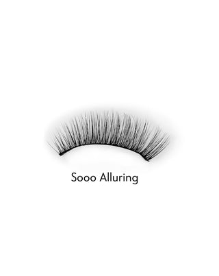 Bamm!Lashes Sooo Alluring 2D false strip eyelashes for repeated use - 2