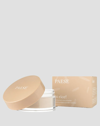 Setting and Mattifying Loose Rice Powder, Light Beige Shade Hi Rice Paese - 3