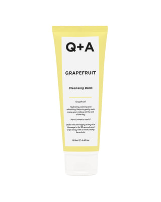 Q+A Grapefruit Cleansing Balm moisturising and soothing grapefruit face cleansing balm - 1